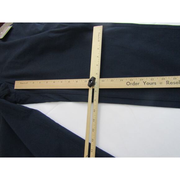 Everlane Navy Blue Straight Leg Flat Front Pants Men's 35x30" Neutral Minimal - Picture 8 of 9